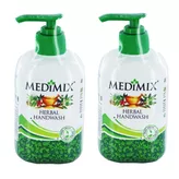 Zestaw Ziołowe mydło do rąk w płynie Medimix 2szt. 225ml