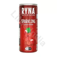 Napój gazowany Sparkling Lichi Drink Ryna 250ml