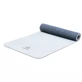 Grey Classic Yoga Mat Wiselife 6mm 183 x 61cm