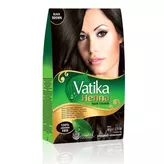 Farba do włosów czarny brąz Henna Hair Color Dabur Vatika 60g