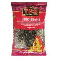 Цельная чёрная чечевица Urid Beans TRS 500g