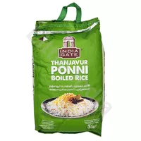 Рис пропаренный Ponni Thanjavaur India Gate 5kg