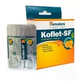 Koflet-SF Lozenges cough and sore throat Orange Himalaya 6 tab.