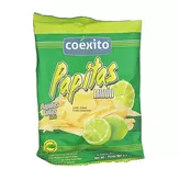 Chipsy ziemniaczane o smaku limonki Papitas Limón Coéxito 28g