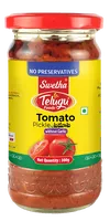 Tomato Pickle without garlic Telugu Foods 300g