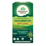 Herbata zielona z miodem i cytryną Tulsi Green Tea Honey Lemon Organic India 25 torebek