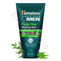 Gel limpiador facial para hombres Men Pimple Clear Face Wash Himalaya 100ml