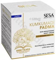Krem na noc do twarzy 8% Kumkumadi Padma Night Cream 50g Sesa