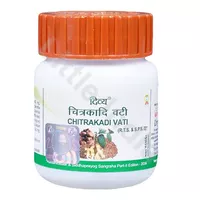 Tabletki Patanjali Hitrakadi Vati Divya 60 tabletek.