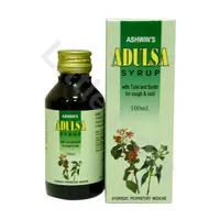 Syrop z orzecha malabarskiego Adulsa Ashwin's 100ml