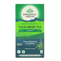 Herbata zielona Tulsi Green Tea Classic Organic India 25 torebek