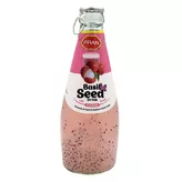 Napój owocowy smak liczi z nasionami bazylii Basil Seed Lychee Pran 290ml