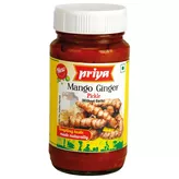 Pickled Mango Ginger with Turmeric Priya 300g