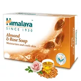 Увлажняющее миндальное мыло с розой Almond & Rose Soap Himalaya 125g