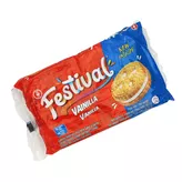 Vanilla Flavored Cream Sandwich Cookies Festival Vainilla Noel 403g