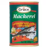 Makrela w pomidorach Mackerel in Tomato Sauce & Hot Chilli Sauce Grace 400g