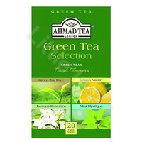 Зеленый чай микс Green Tea Selection Ahmad Tea 20 пакетиков