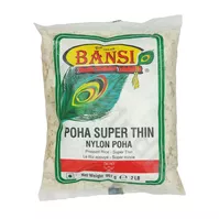 Płatki ryżowe cienkie Poha Super Thin Bansi 907g