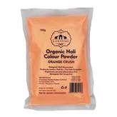 Polvo de color naranja orgánico Holi Crush Lakshmi 100g