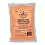 Colorful Orange Powder Organic Holi Colour Powder Orange Crush Lakshmi 100g