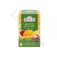 Зелёный чай Mango & Lychee Ahmad Tea 20 пакетиков