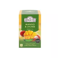 Herbata zielona Mango & Lychee Ahmad Tea 20 torebek