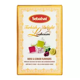 Turkish Delight Loukoum Rose & Lemon Flavours Sebahat 200g