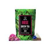 Herbata zielona z różą Rose Green Tea Blue Tea 30 piramidek