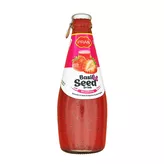 Strawberry Fruit Drink with Basil Seeds Pran 290ml
