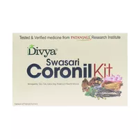 Zestaw suplementów Swasari Coronil Kit Divya Patanjali 117g