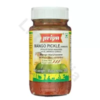 Marynowane mango ostre oleju Mango Pickle Extra Hot Priya 300g