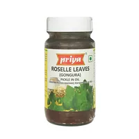 Gongura Roselle Leaves Pickle in oil Priya 300g