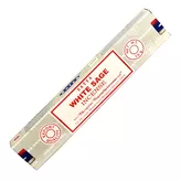 Naturalne kadzidełka o zapachu białej szałwii White Sage Incense Satya 15g