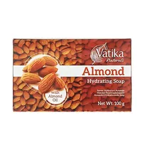 Миндальное мыло Almond Hydrating Soap Vatika Dabur 100g