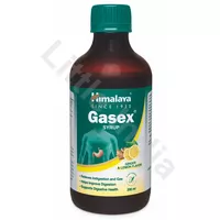 Syrop cytrynowo imbirowym Gasex Syrup For Ginger Lemon Himalaya 200ml