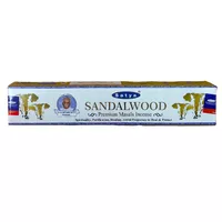 Naturalne kadzidełka Sandalwood Premium Masala Incense Satya 15g