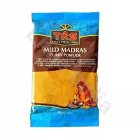 Łagodna mieszanka przypraw Mild Madras Curry TRS 100g