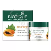 Rewitalizujący peeling usuwający opaleniznę Biotique 75g