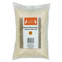 Mąka pszenna razowa Whole Wheat Flour Aashirvaad Little india 1kg