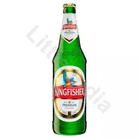 Piwo indyjskie lager 4,5% Premium Kingfisher 650ml