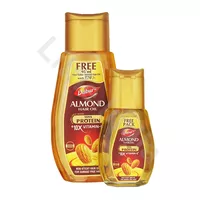 Olejek migdałowy do włosów Almond Hair Oil Dabur 190ml+95ml