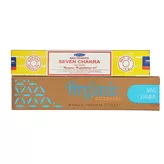 Kadzidełka Nag Champa Seven Chakra Incense Satya+Organic Goodness 30g