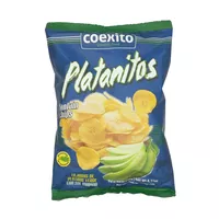 Plantain Chips Platanitos Naturales Coéxito 230g