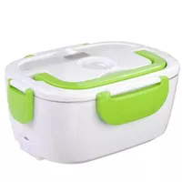 Lunchbox stalowy elektryczny Electric Steel Heated Lunchbox (zielony)