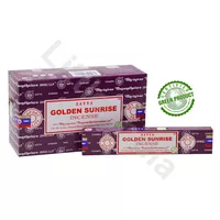 Naturalne kadzidełka Golden Sunrise 15g Satya