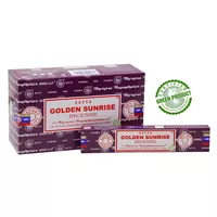 Naturalne kadzidełka Golden Sunrise 15g Satya