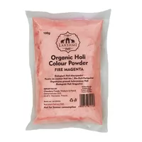 Colorful Organic Holi Colour Powder Fire Magenta 100g