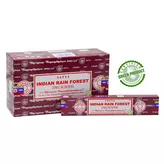 Natural Indian Rain Forest Incense Sticks 15g Satya