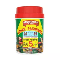 Směs nakládaných zelenin Achar Pachranga Mixed Pickle Pachranga Foods 800g