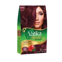 Farba do włosów burgund Henna Hair Color Dabur Vatika 60g